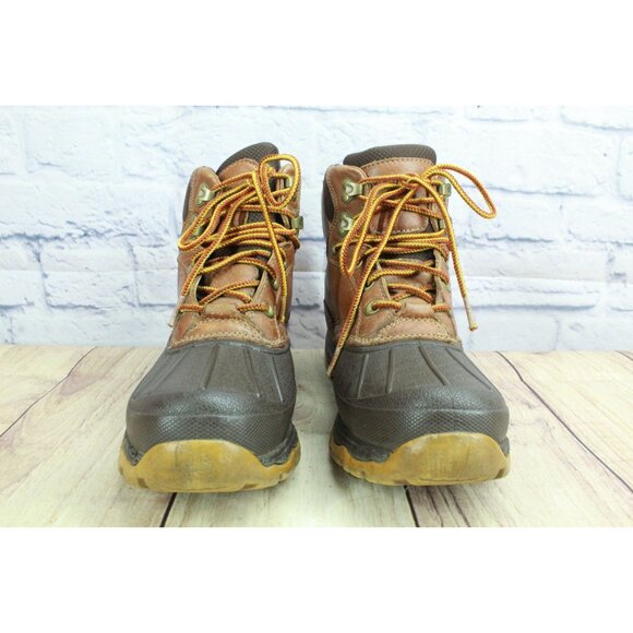 LL Bean Storm Chaser Hiking Primaloft Duck Boots Size 9 M - Picture 4 of 10